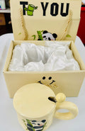 Ceramic Mug Gift Set – Cute Coffee Cup with Gift Packaging