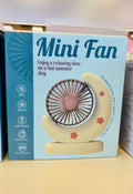 USB Mini Desk Fan – Portable Quiet Cooling Fan with Strong Airflow