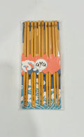 Reusable Bamboo Chopsticks Set – Natural Wooden Chopsticks (Multi-Pack)
