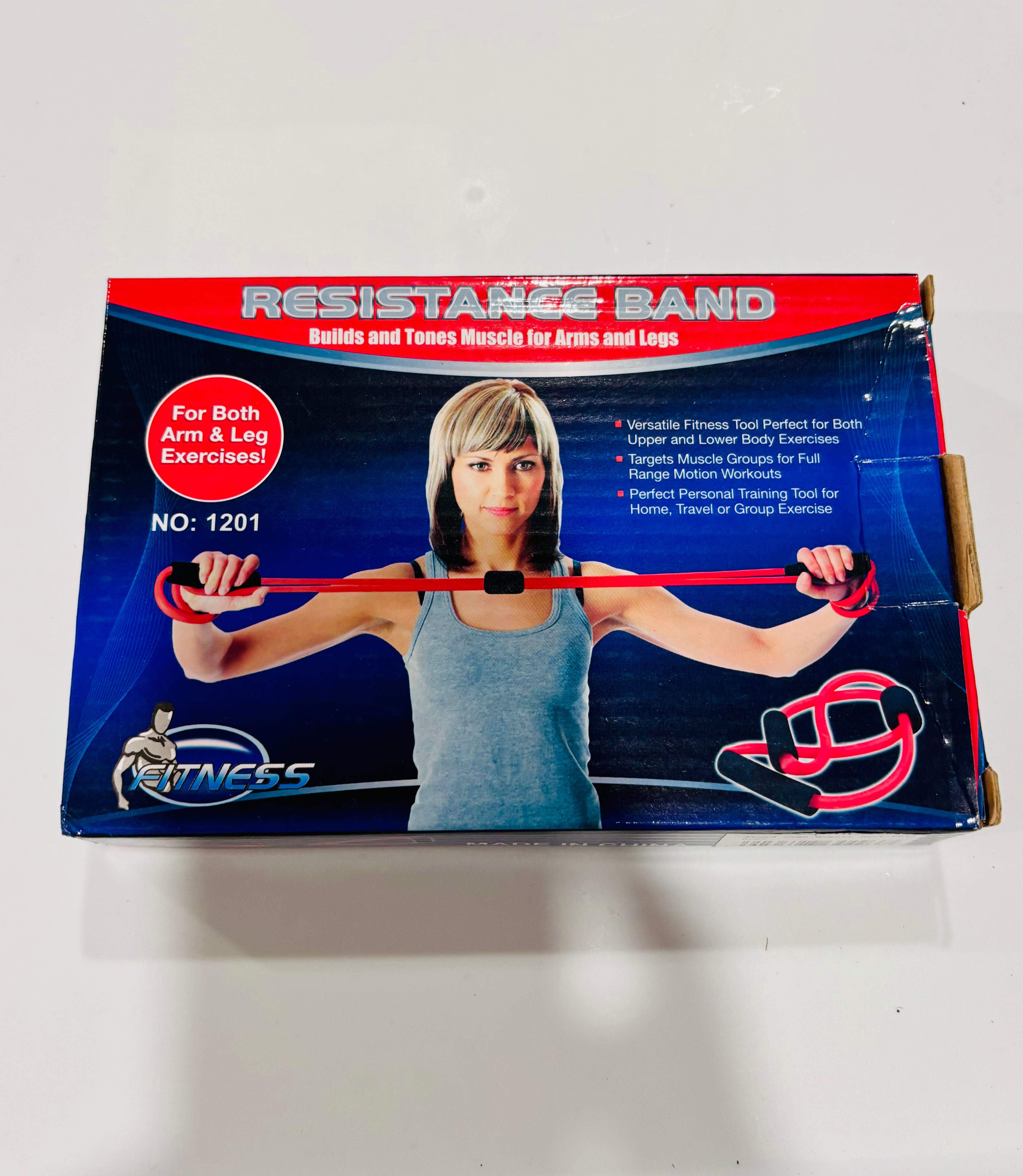 Resistance Band – Stretch Exercise Band for Home Workout & Fitness