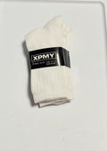 Cotton Crew Socks 3 Pack – Soft Breathable Everyday Casual Socks Unisex