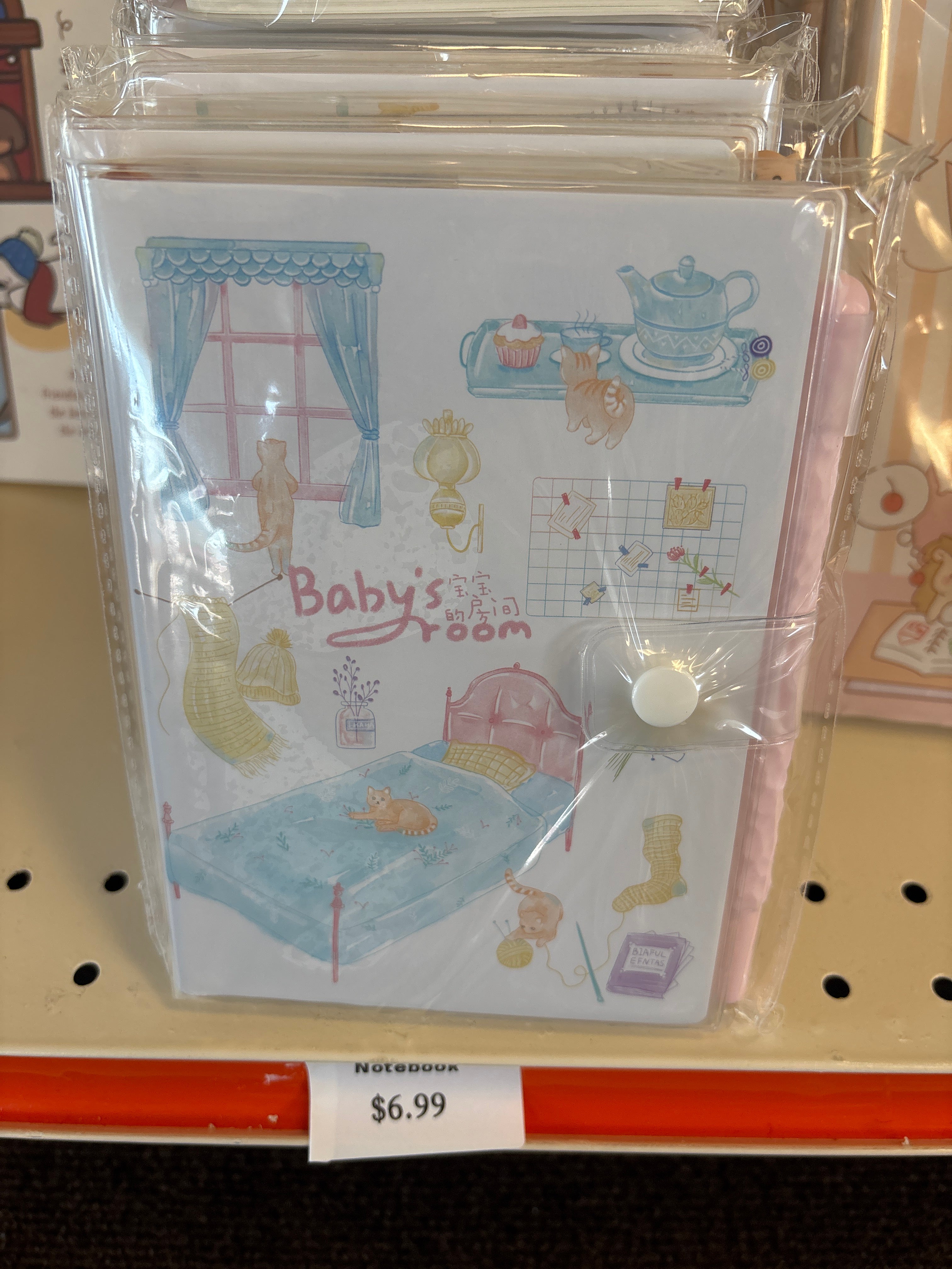 Cute Notebook with Pen