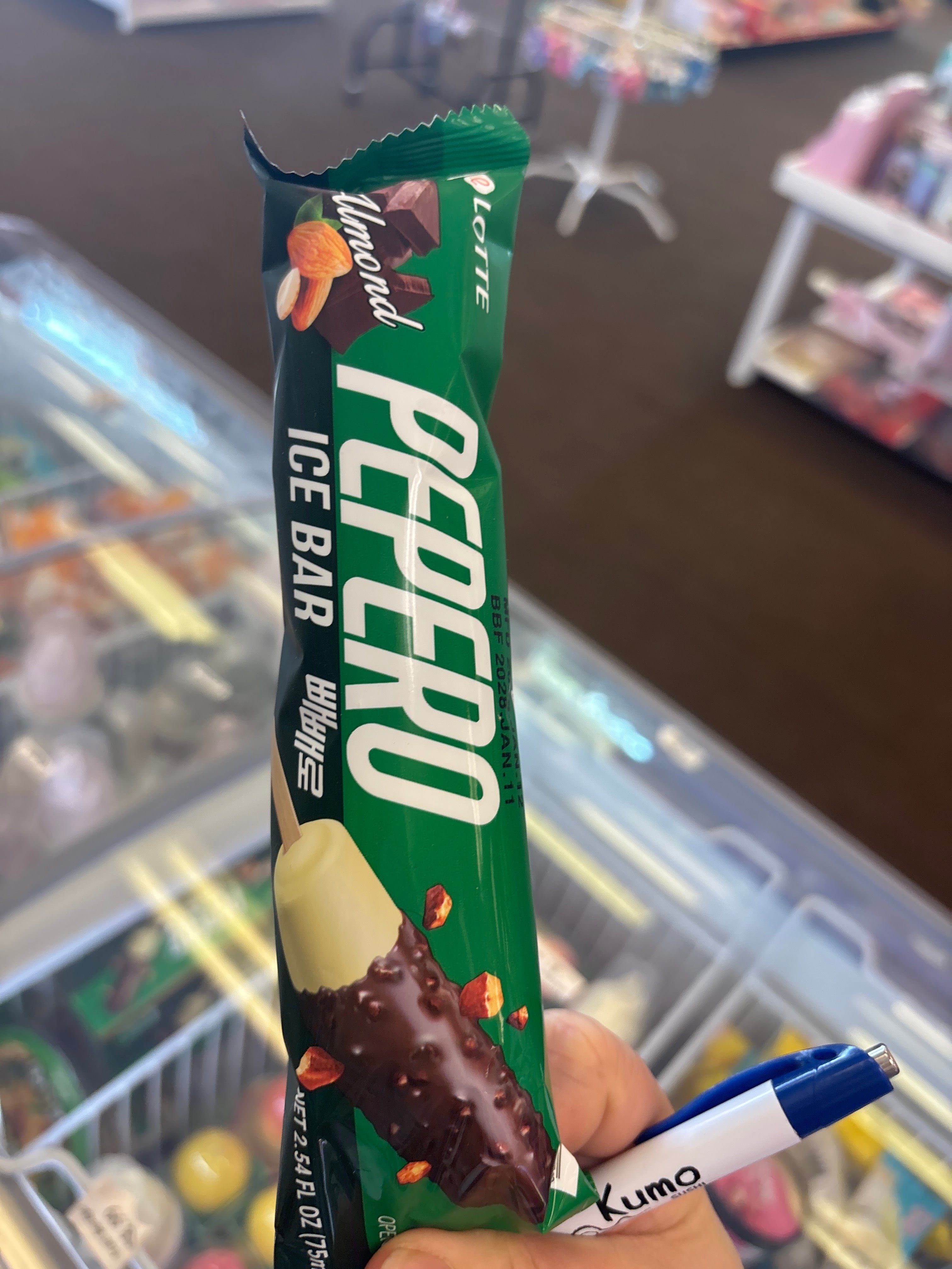 Pepero ice bar