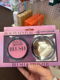 City Color Blush & Bronzer Duo Set – Beauty Venture Face Makeup Kit (Natural Glow & Contour)
