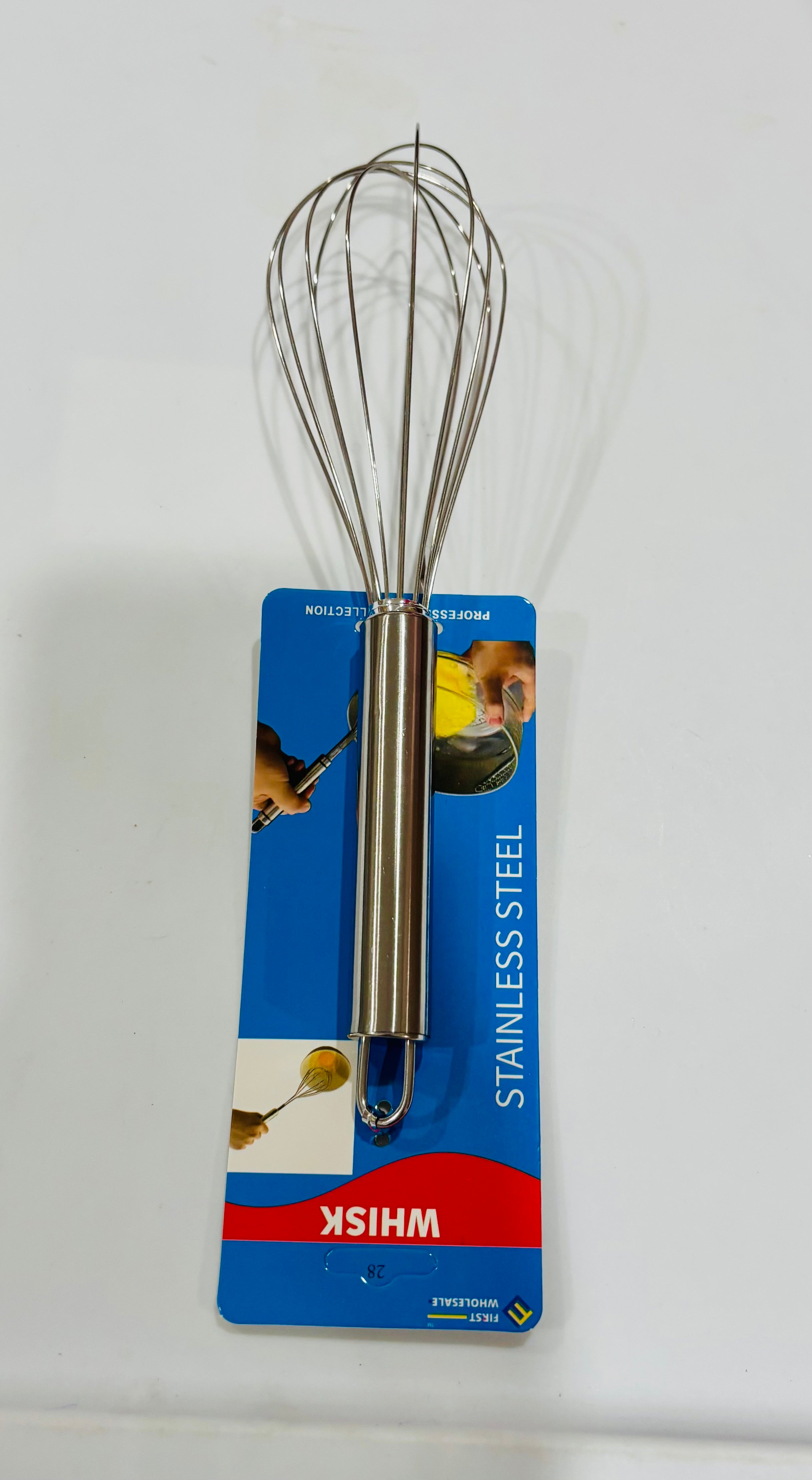 Stainless Steel Whisk – Egg Beater & Mixing Whisk for Kitchen