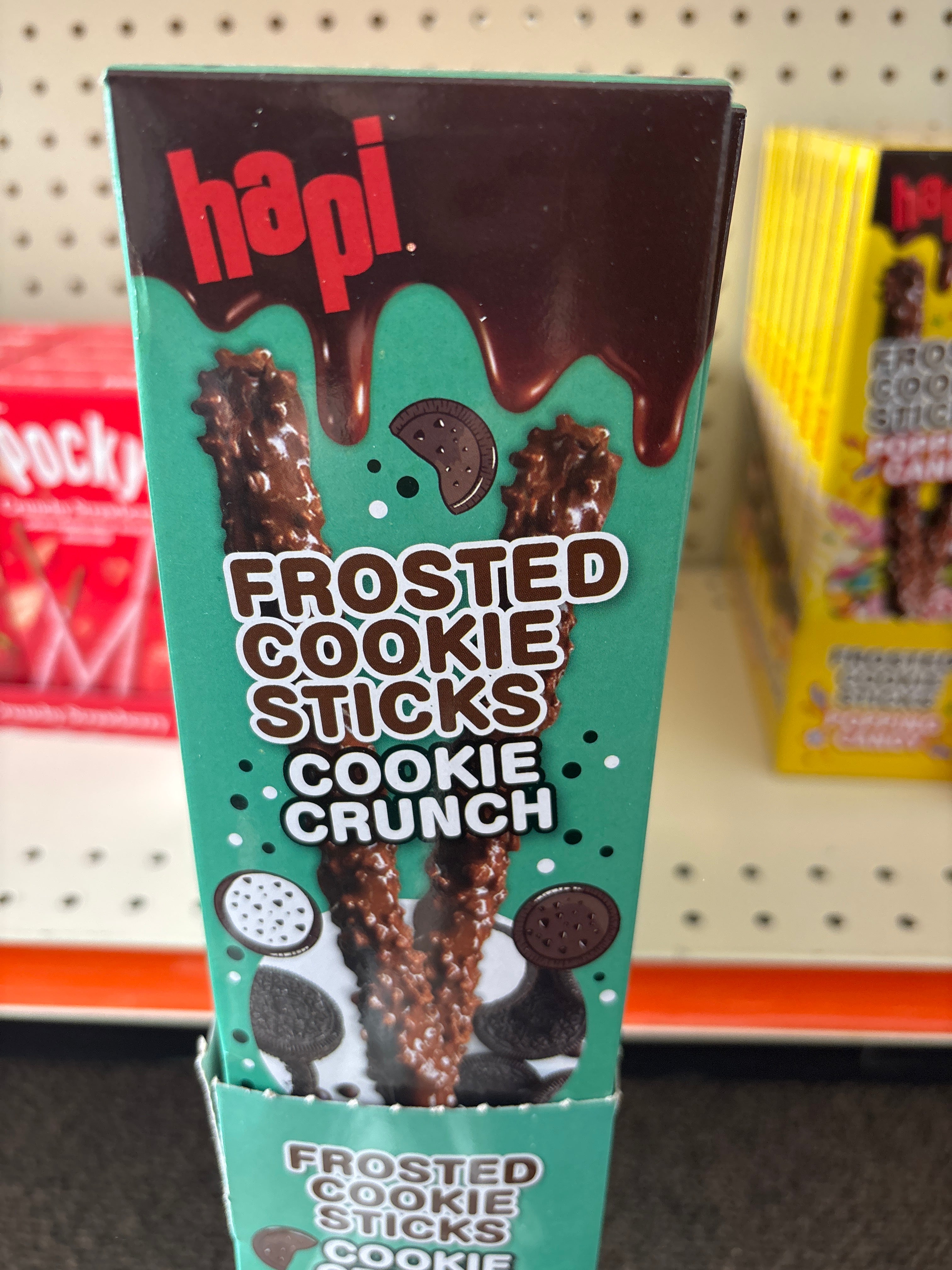 Frosted Cookie Sticks-Cookie Crunch
