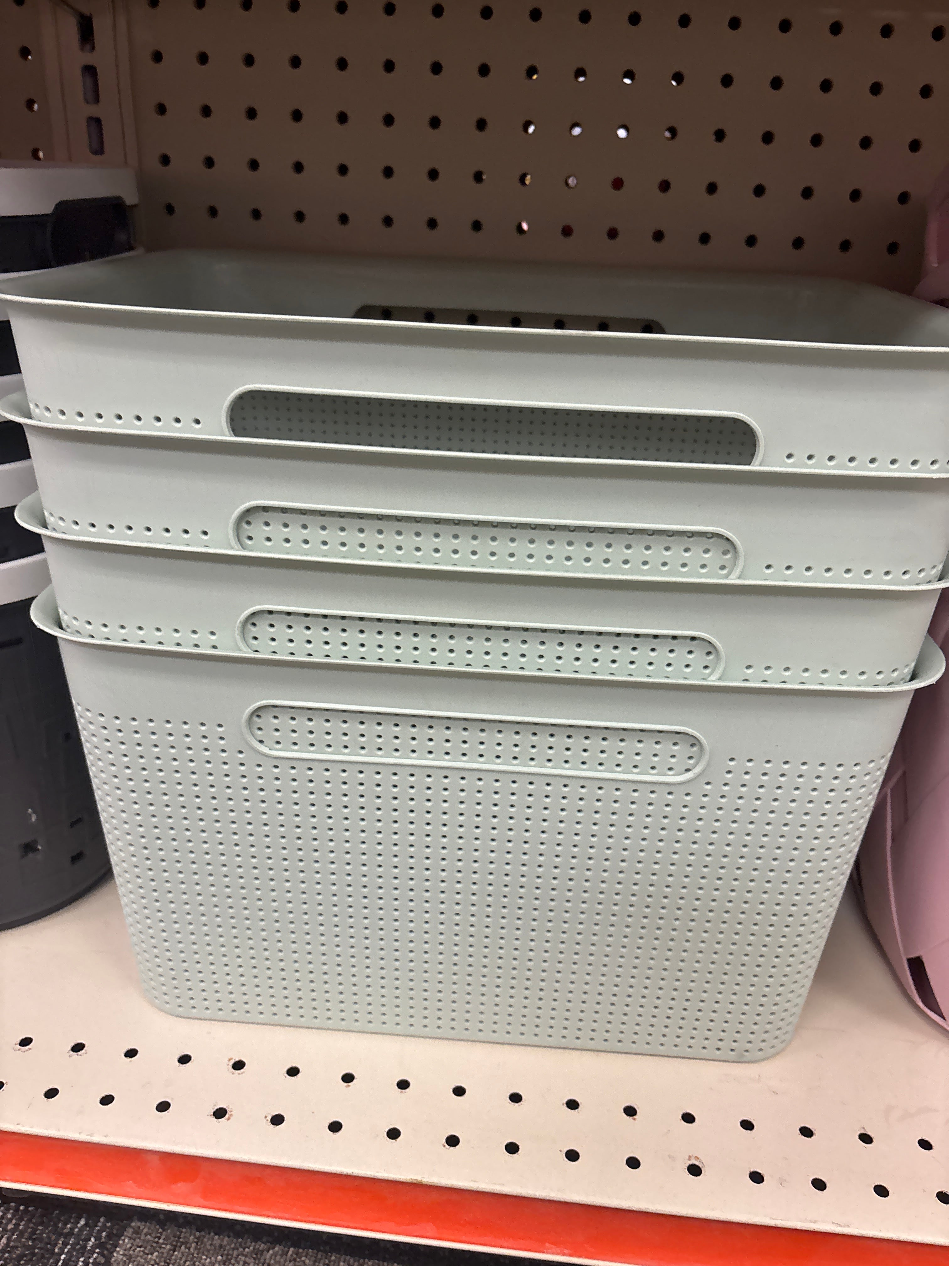 Green Large Storage Container with Lids