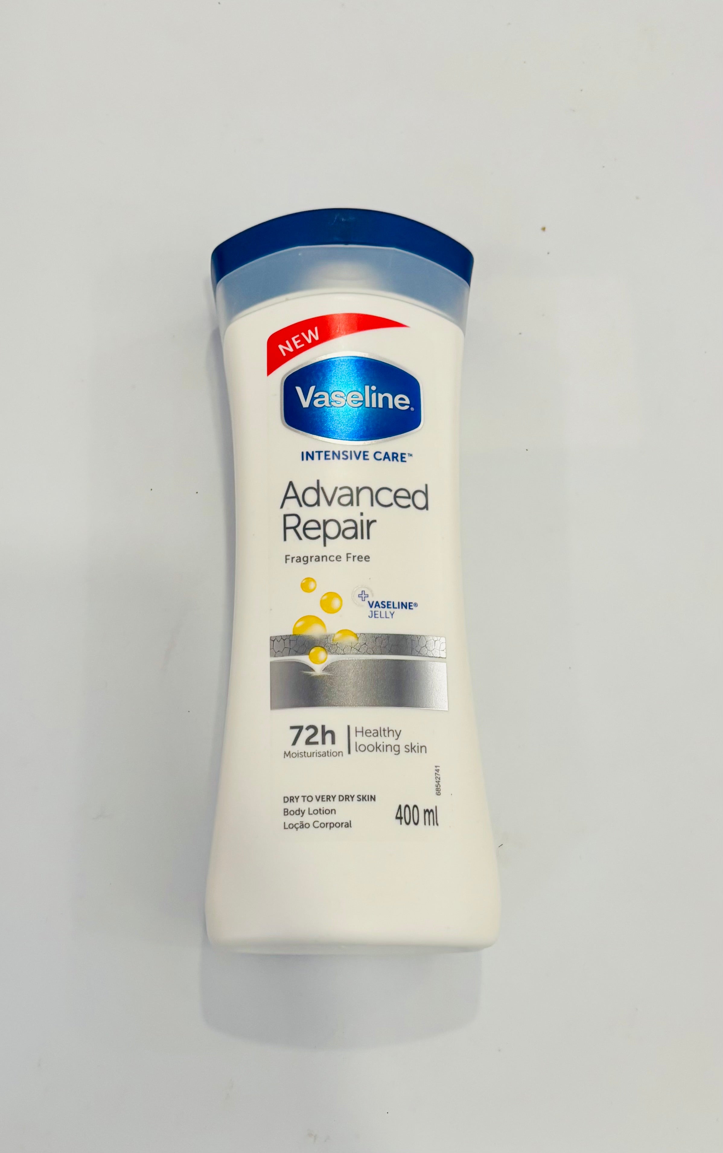 Vaseline Advanced Repair Body Lotion 400mL – 72H Moisture Fragrance Free