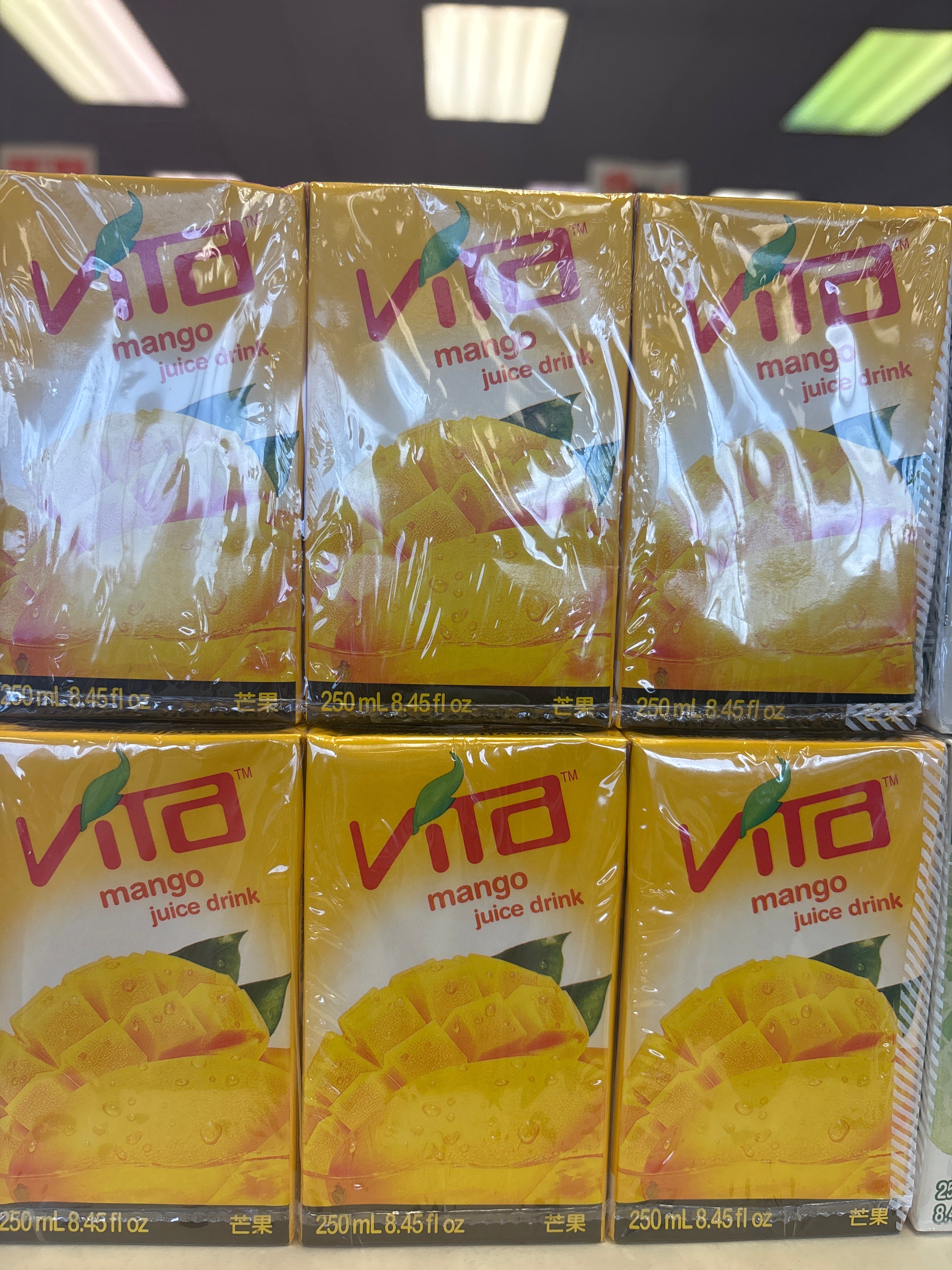 Vita mango juice drink 6 packs