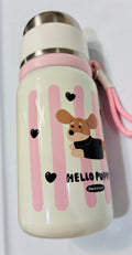 Cute Insulated Water Bottle – Cartoon Stainless Steel Thermos for Kids and Students