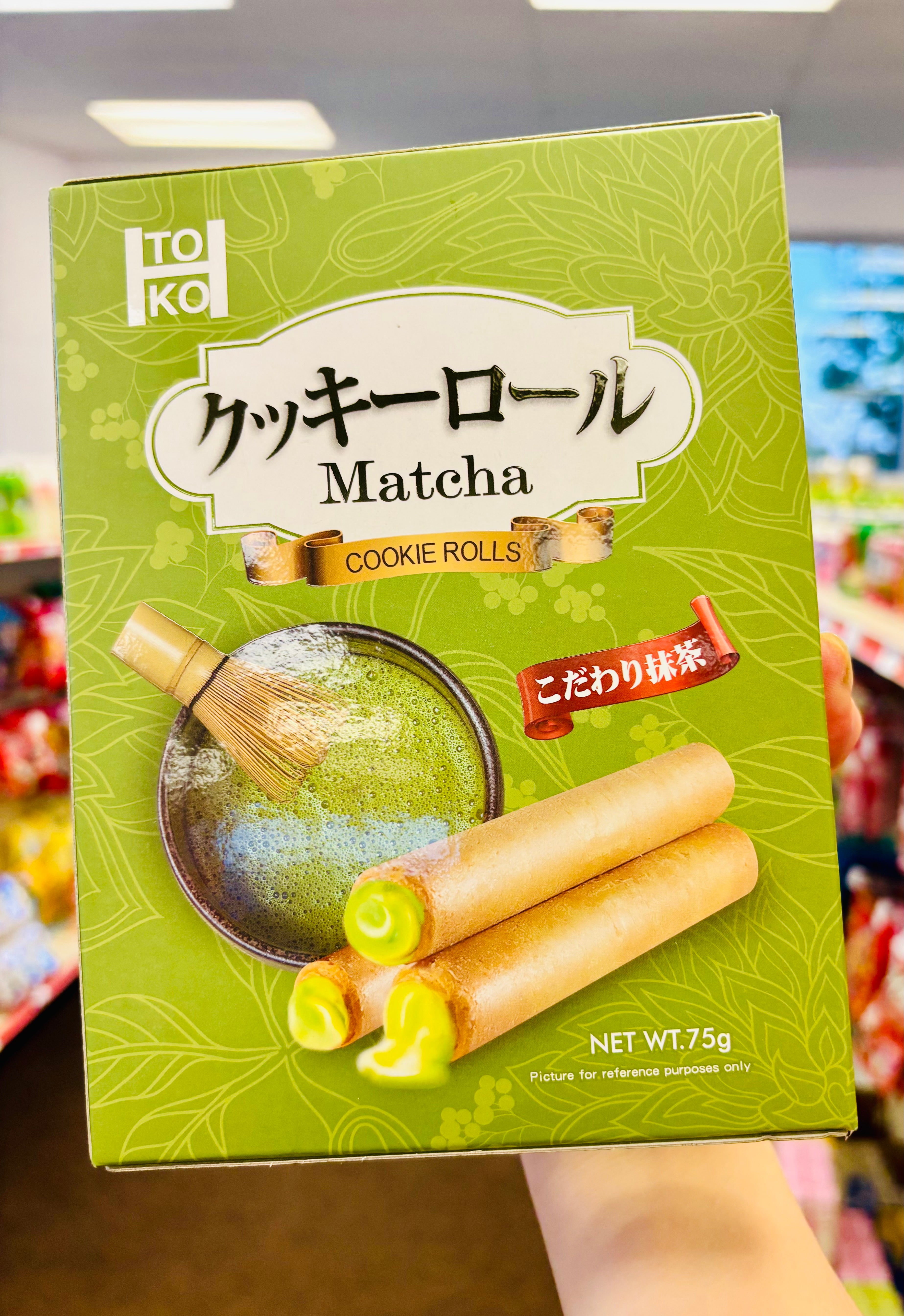 Matcha Cookie Rolls