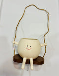 Hanging Planter Cute Cartoon Flower Pot for Desk and Room Decor