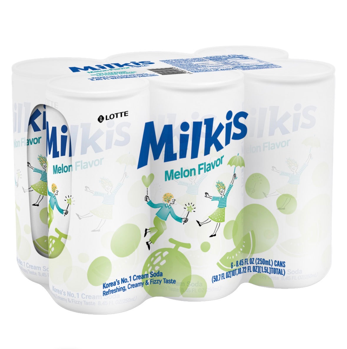 Milkis melon 6 packs