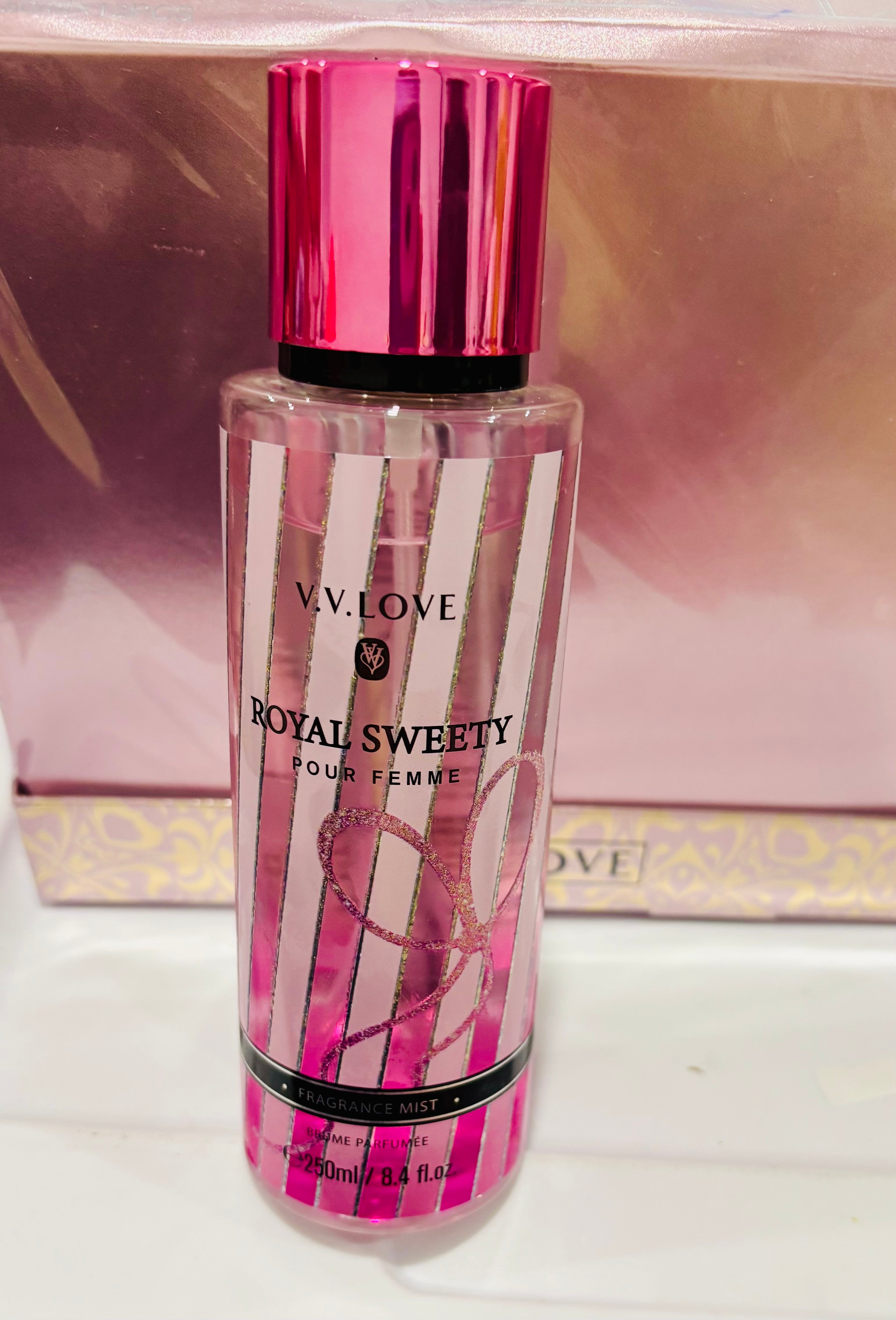 Women Body Fragrance Mist – Long Lasting Perfume Spray 250ml